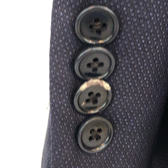 Ermenegildo Zegna 54R Blue Blazer - Picture 6 of 9